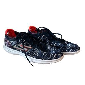 Skechers Womens Go Step 14200 Blue Casual Shoes Sneakers Size 11 Cushioned